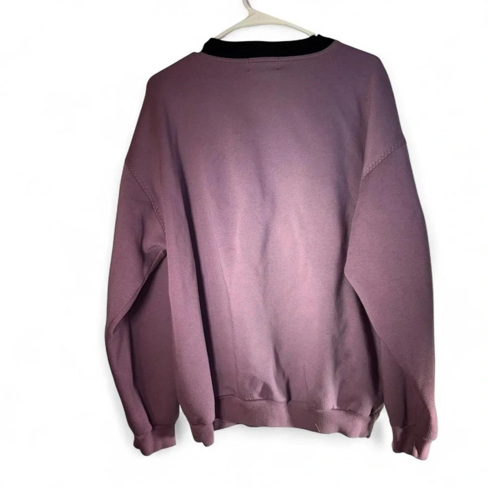 Vintage auchterlonie St Andrews Golf Purple Sweater size L